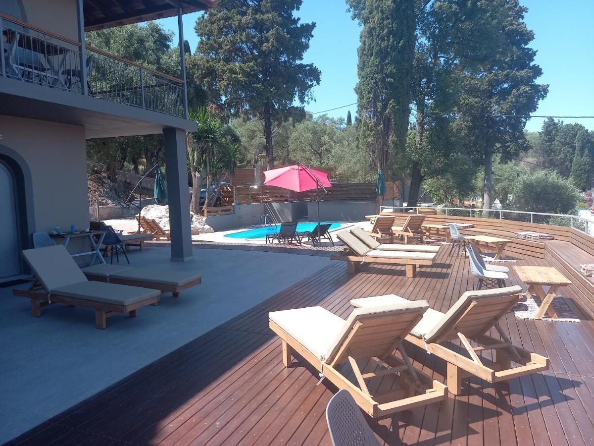 Seven Keys Luxury Suites Achilleion Ngoại thất bức ảnh