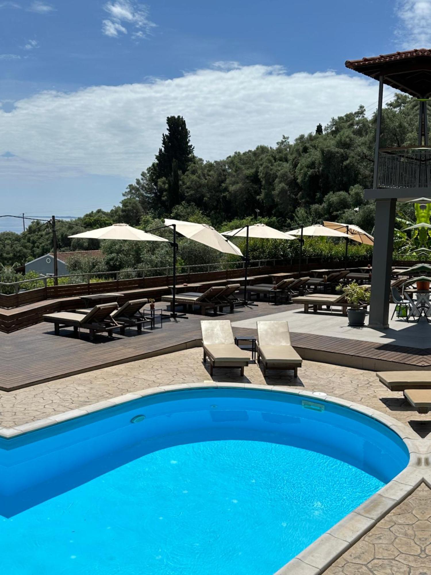 Seven Keys Luxury Suites Achilleion Ngoại thất bức ảnh