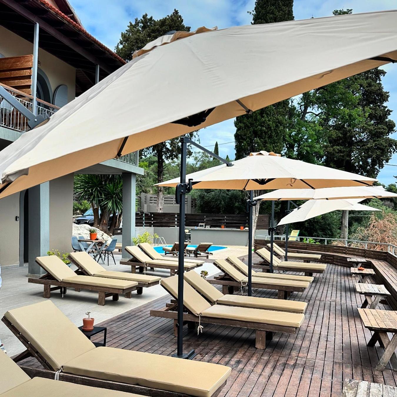Seven Keys Luxury Suites Achilleion Ngoại thất bức ảnh