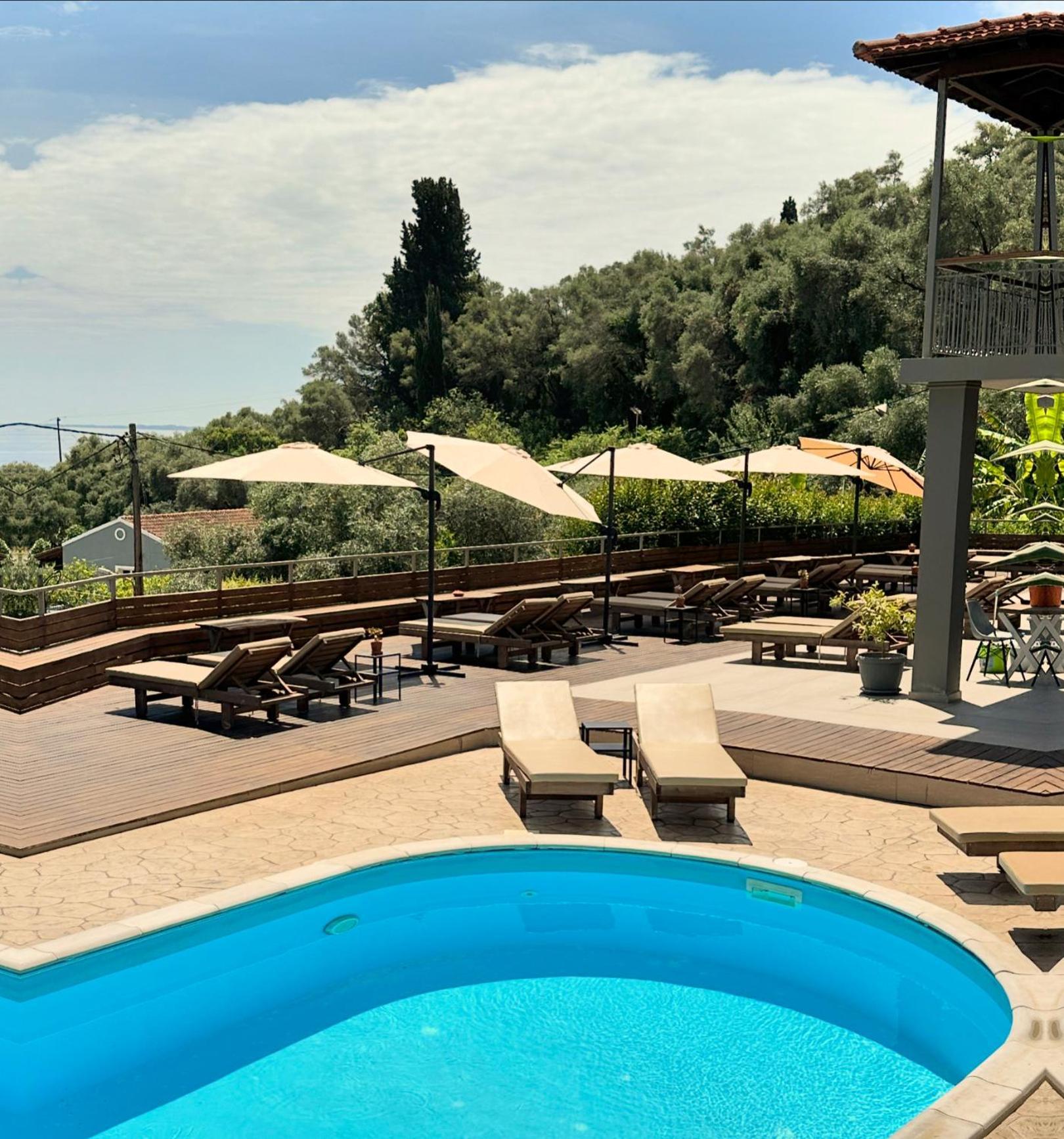 Seven Keys Luxury Suites Achilleion Ngoại thất bức ảnh